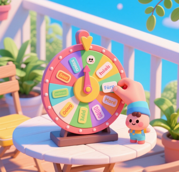 add custom labels to your spin wheel