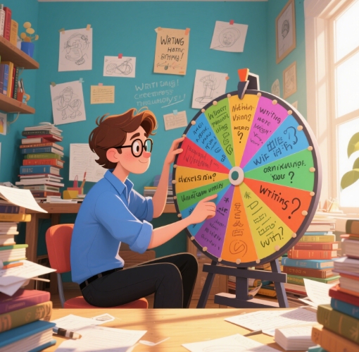 Wheel of creative writing prompts Wheel of creative writing prompts