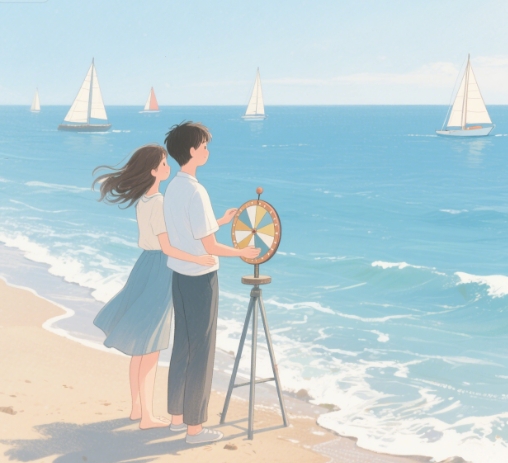 Wheel of challenges for couples