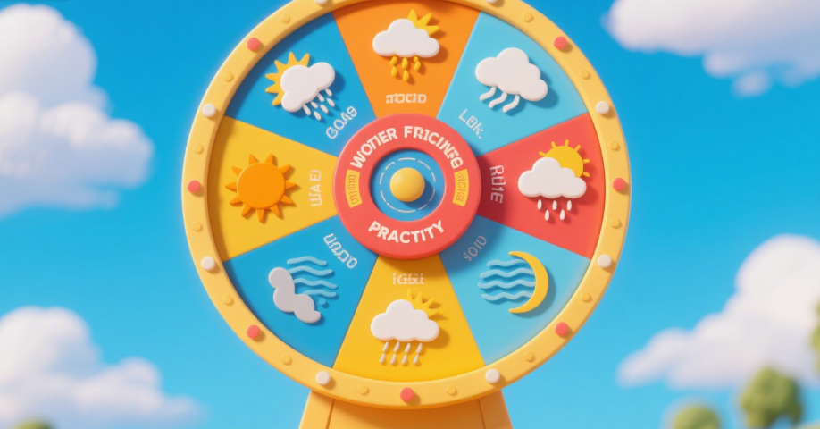 Weather forecast practice wheel Weather forecast practice wheel