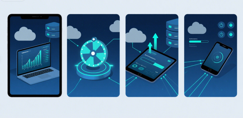 Automated spinner deployment