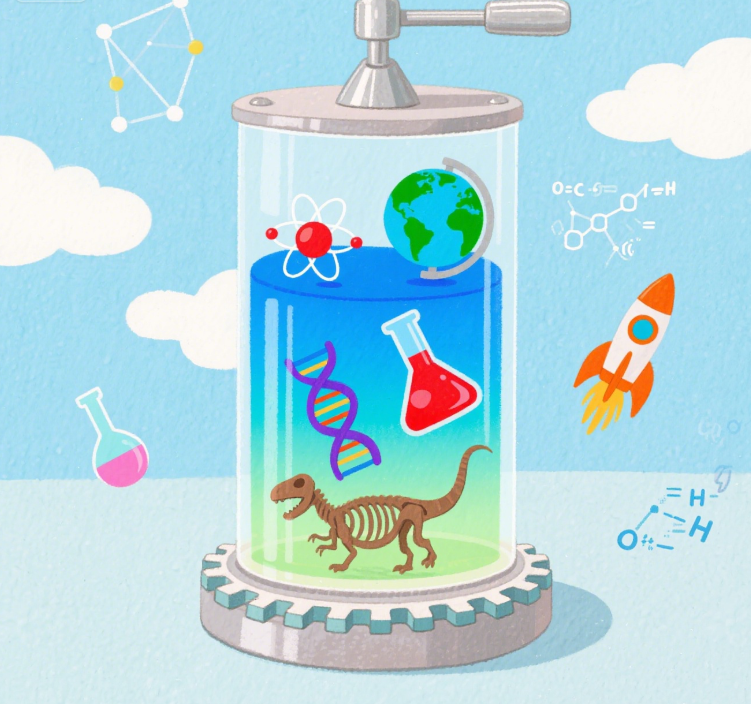 Science vocabulary spinner